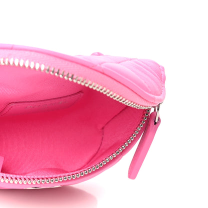 Chanel Lambskin Quilted Arm Coin Purse Pink 5 of 12
