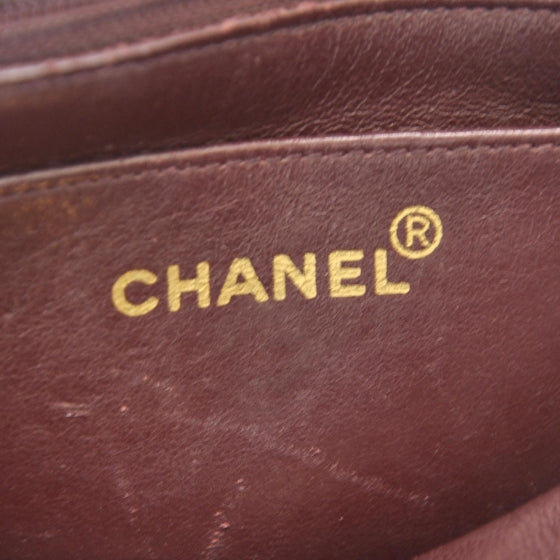 Chanel Lambskin Quilted Mini Flap Black 9 of 10