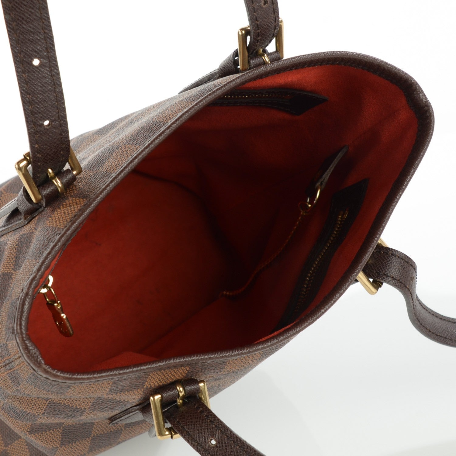 Louis Vuitton Damier Ebene Marais Bucket 23 8 of 8