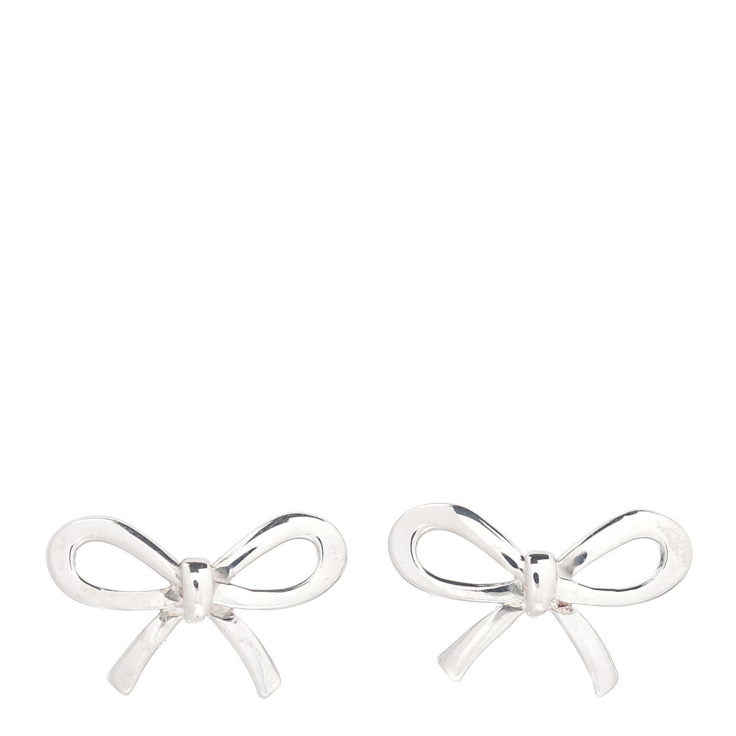 Sterling Silver Bow Earrings