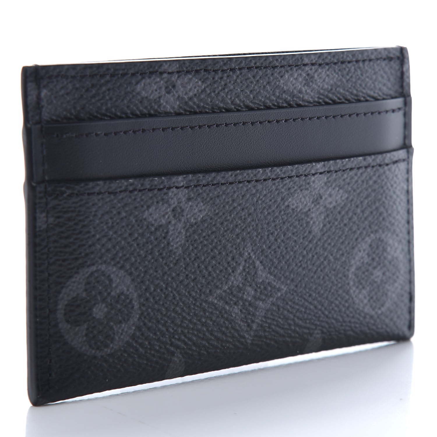 Louis Vuitton Monogram Eclipse Porte-Cartes Double Card Holder 3 of 7