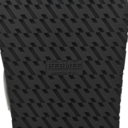 Hermes Nappa Extra Sandals 36.5 Black 7 of 8