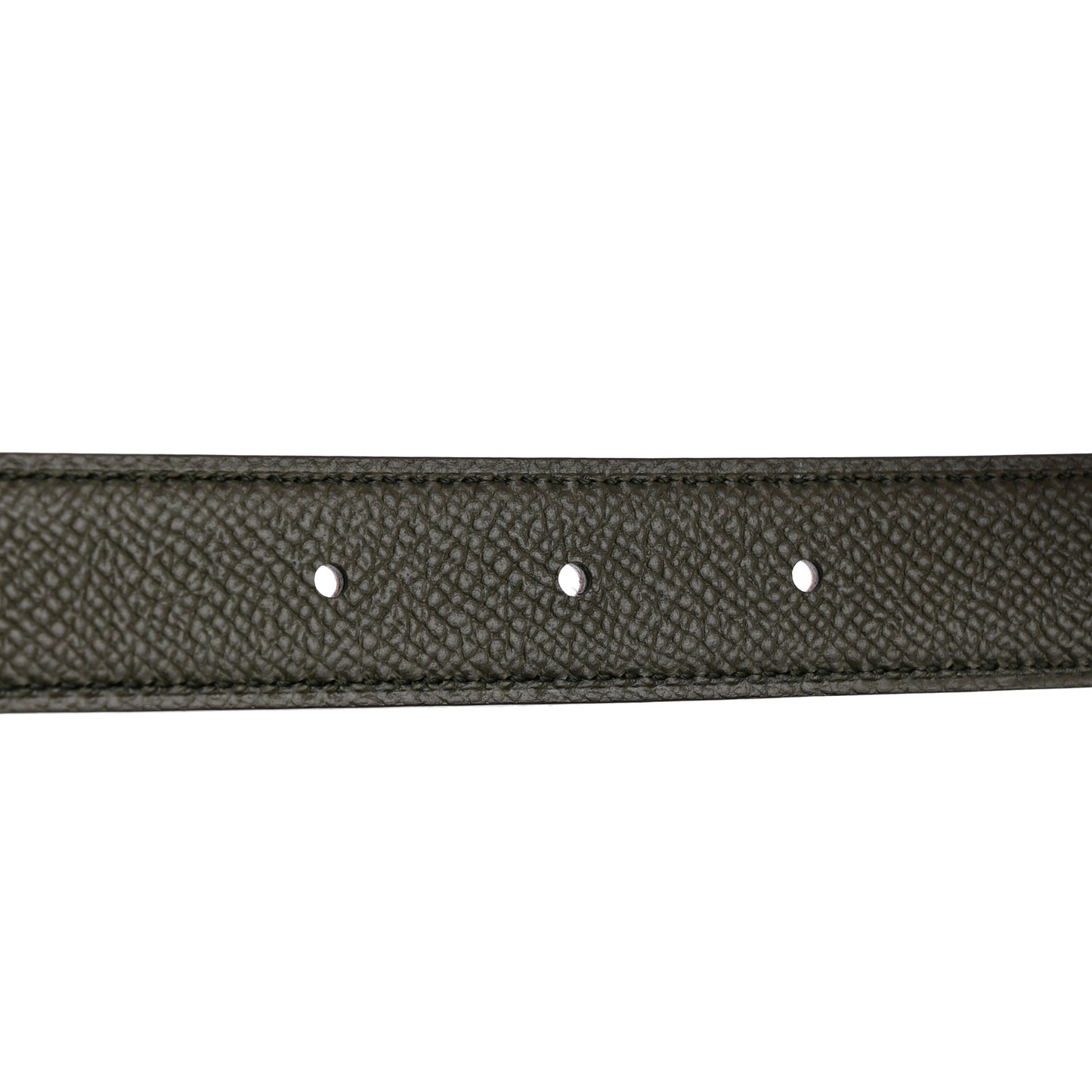Swift Epsom 24mm Gamma Gourmette Belt 70 28 Vert De Gris Mauve Pale