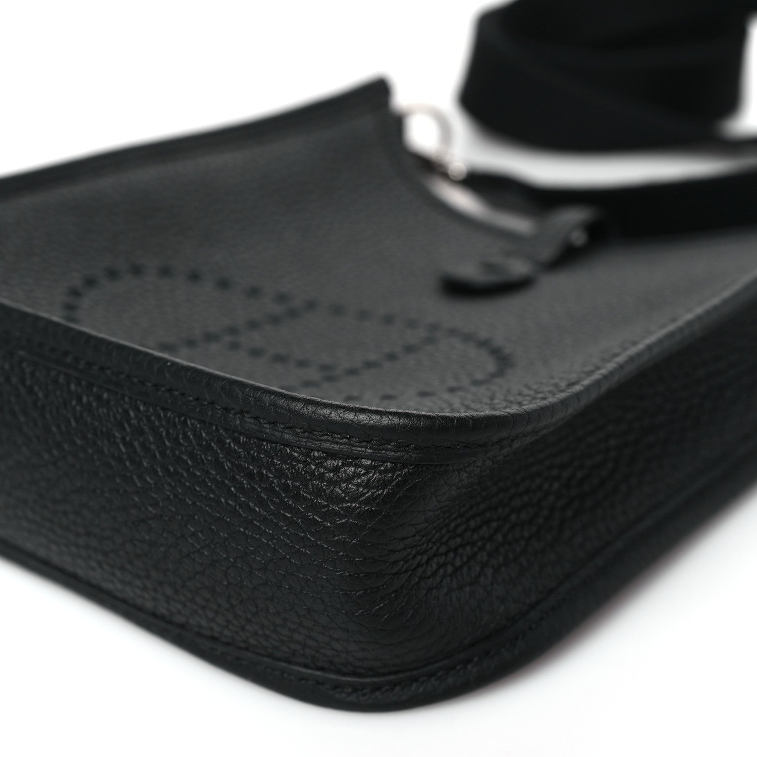 Hermes Taurillon Clemence Evelyne TPM Black 9 of 9