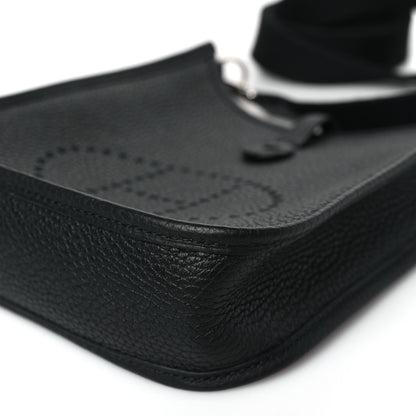 Hermes Taurillon Clemence Evelyne TPM Black 9 of 9