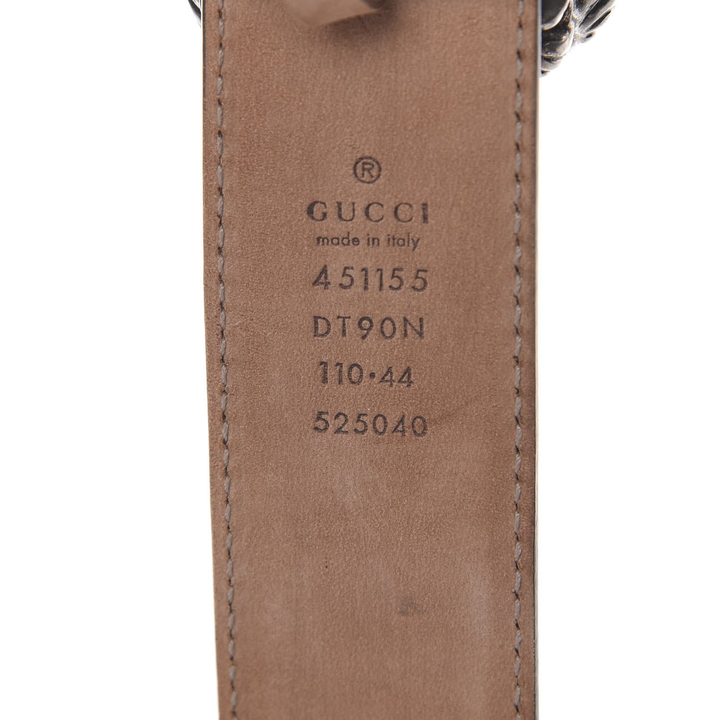 Lisse Calfskin Dionysus 35mm Belt 110 44 Cuir