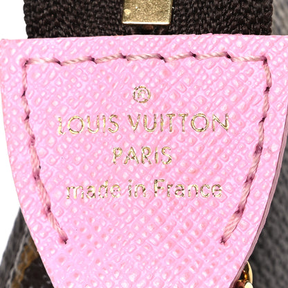 Louis Vuitton Monogram 2022 Christmas Animation Paris Mini Pochette Accessories Pink 6 of 7