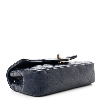 Chanel Caviar Quilted Extra Mini Flap Blue 4 of 12
