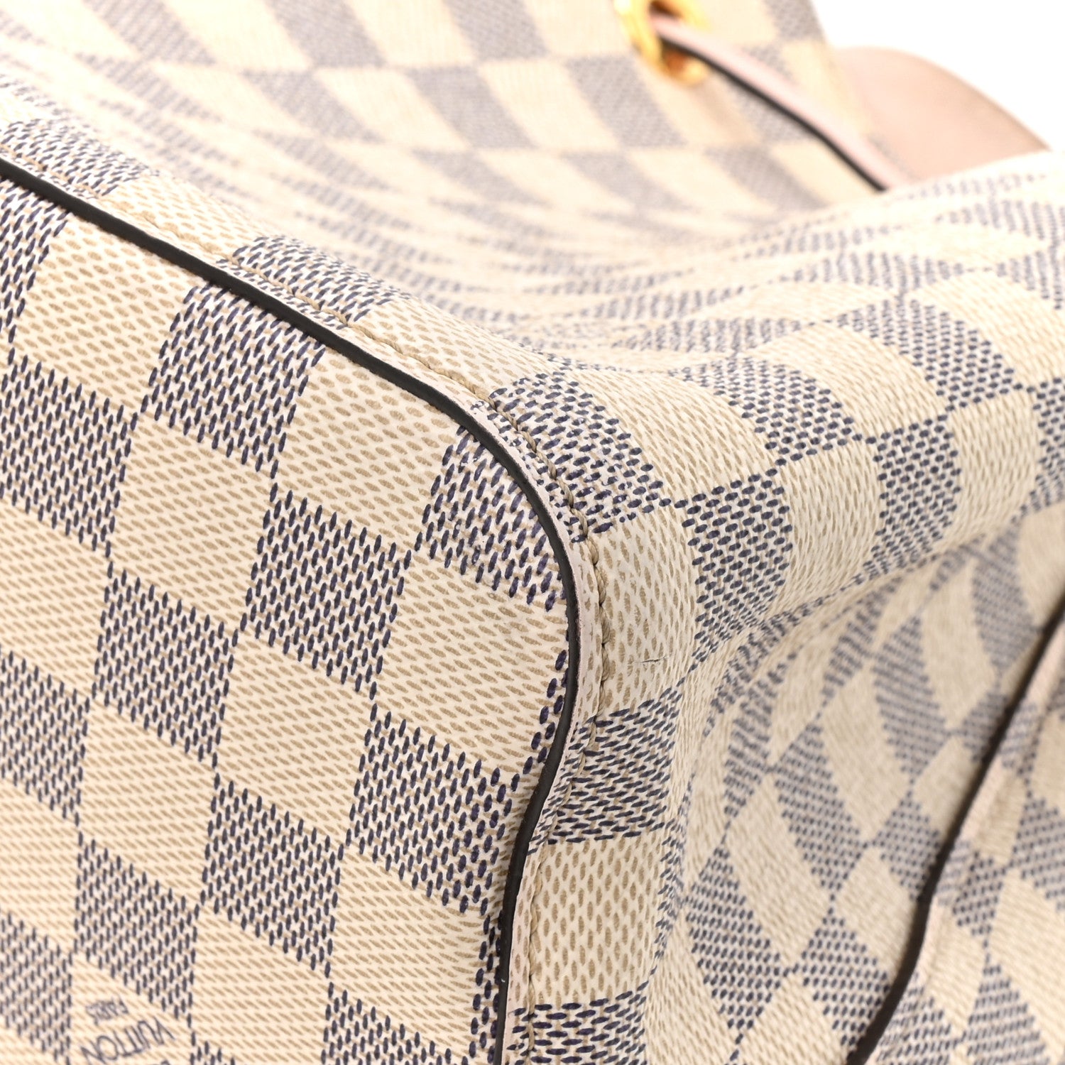Louis Vuitton Damier Azur Neonoe MM Eau De Rose 10 of 16