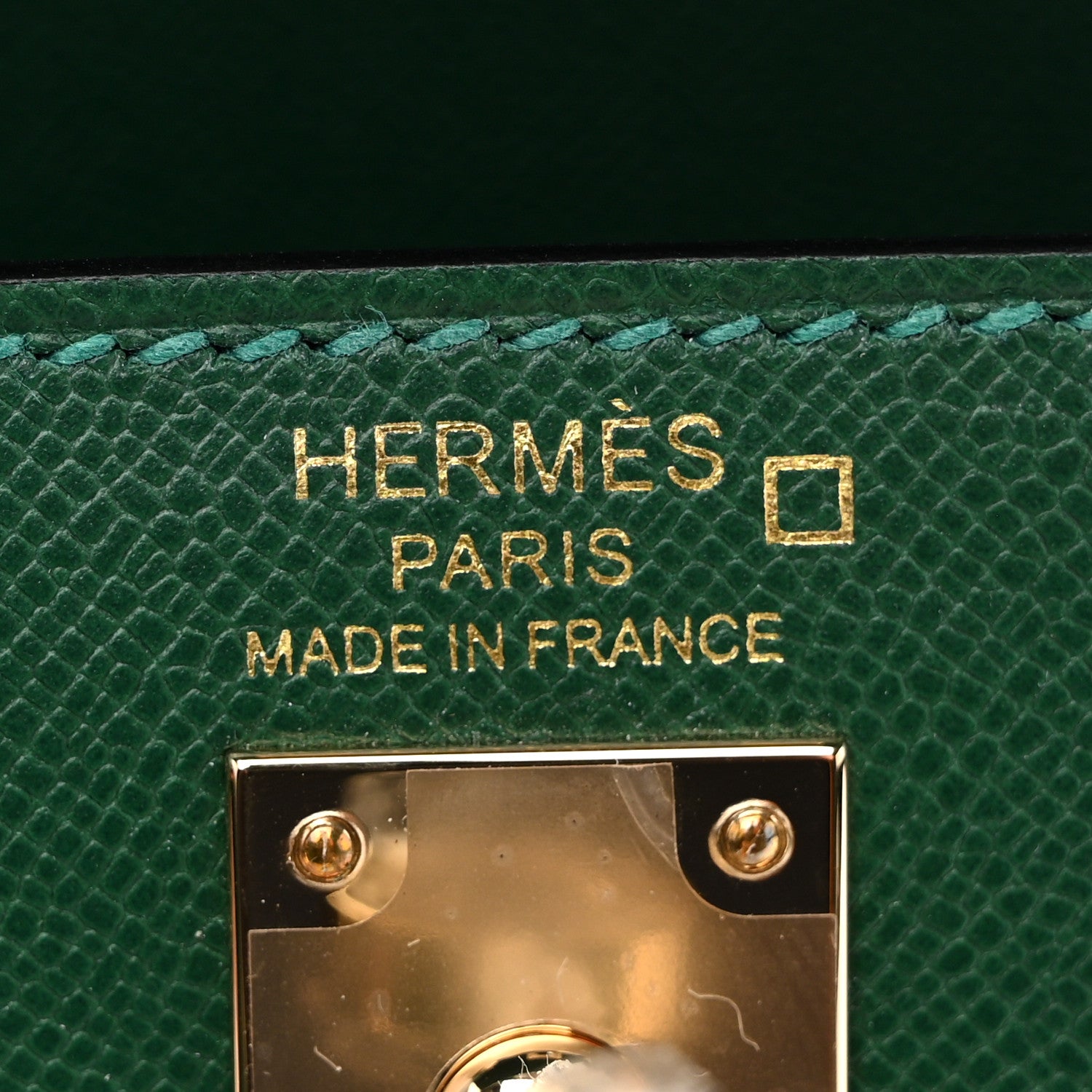 Hermes Madame Calfskin Shiny Alligator Kelly Sellier Touch 25 Vert