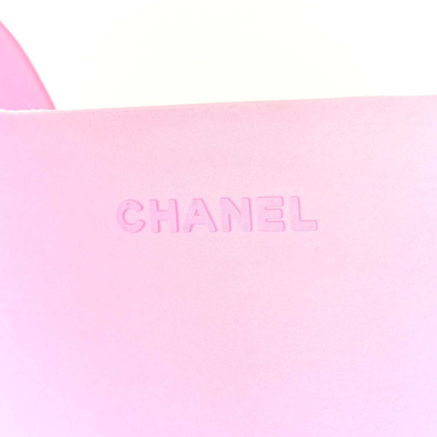 Chanel Jelly Rubber Tote Pink 6 of 10