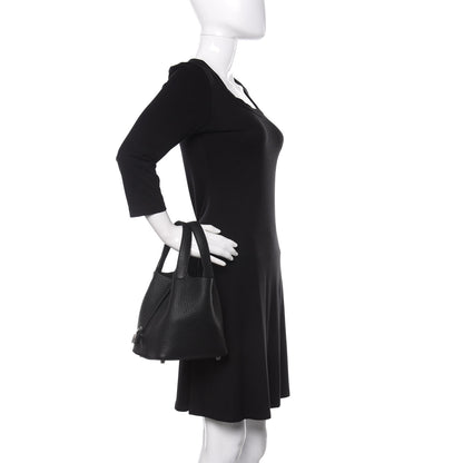 Hermes Taurillon Clemence Picotin Lock 18 PM Black 2 of 11