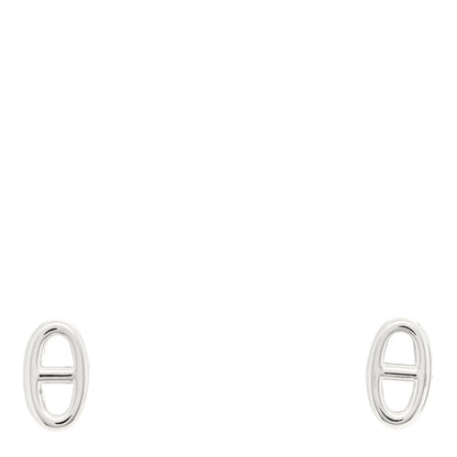 Hermes Sterling Silver TPM Farandole Earrings 1 of 5