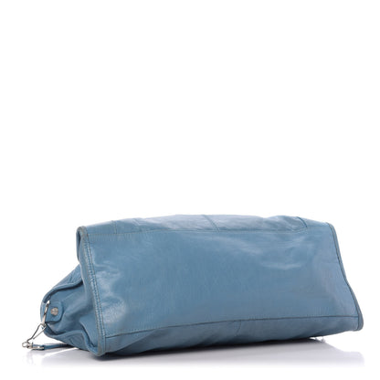 Balenciaga Agneau Giant 12 Silver Hardware Part Time Bleu Indigo 5 of 10