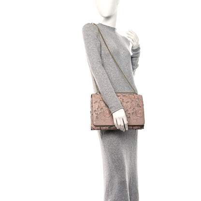 Valentino Garavani Nappa Lace Large Girello Flap Blush 2 of 11