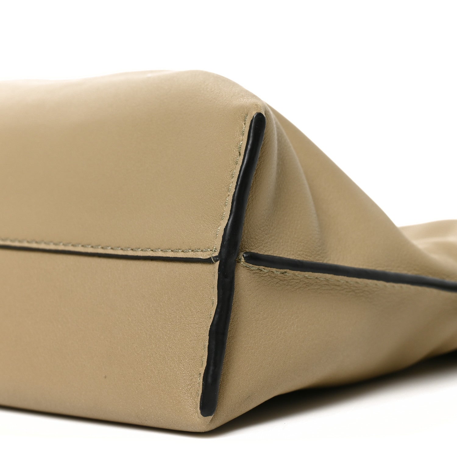 Loewe Calfskin Mini Flamenco Knot Clutch Sage Green 9 of 9