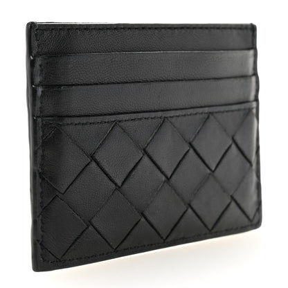 Bottega Veneta Nappa Intrecciato Card Holder Black 3 of 7