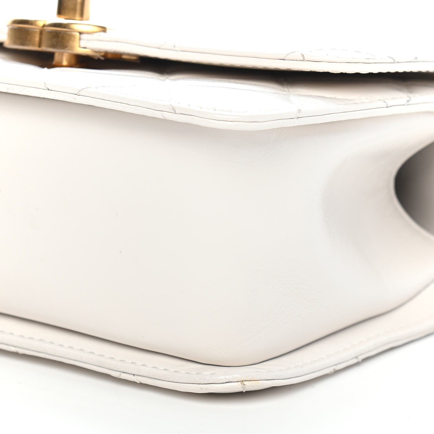 Chanel Calfskin Quilted Mini Perfect Fit Flap White 9 of 9