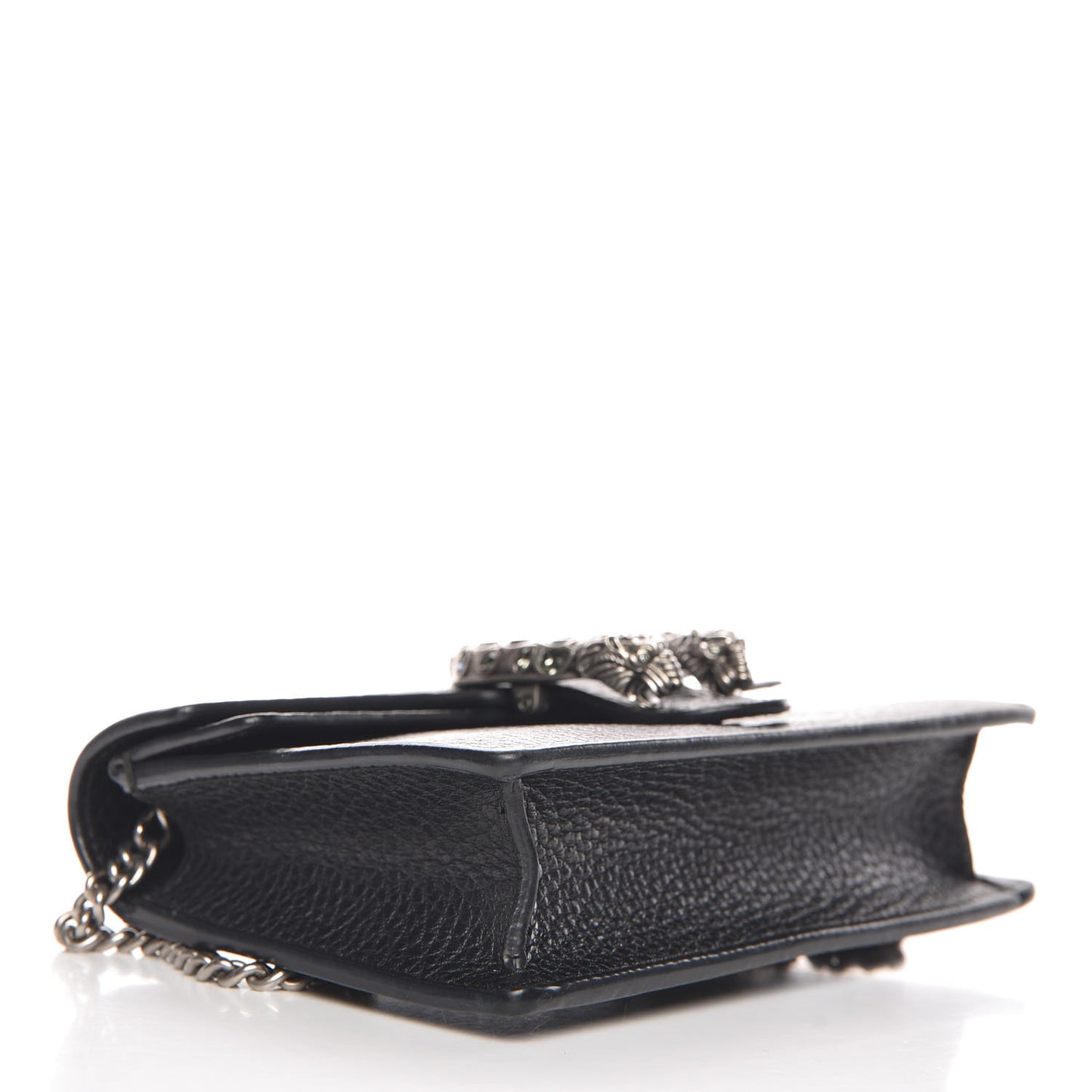 Calfskin Super Mini Dionysus Shoulder Bag Black