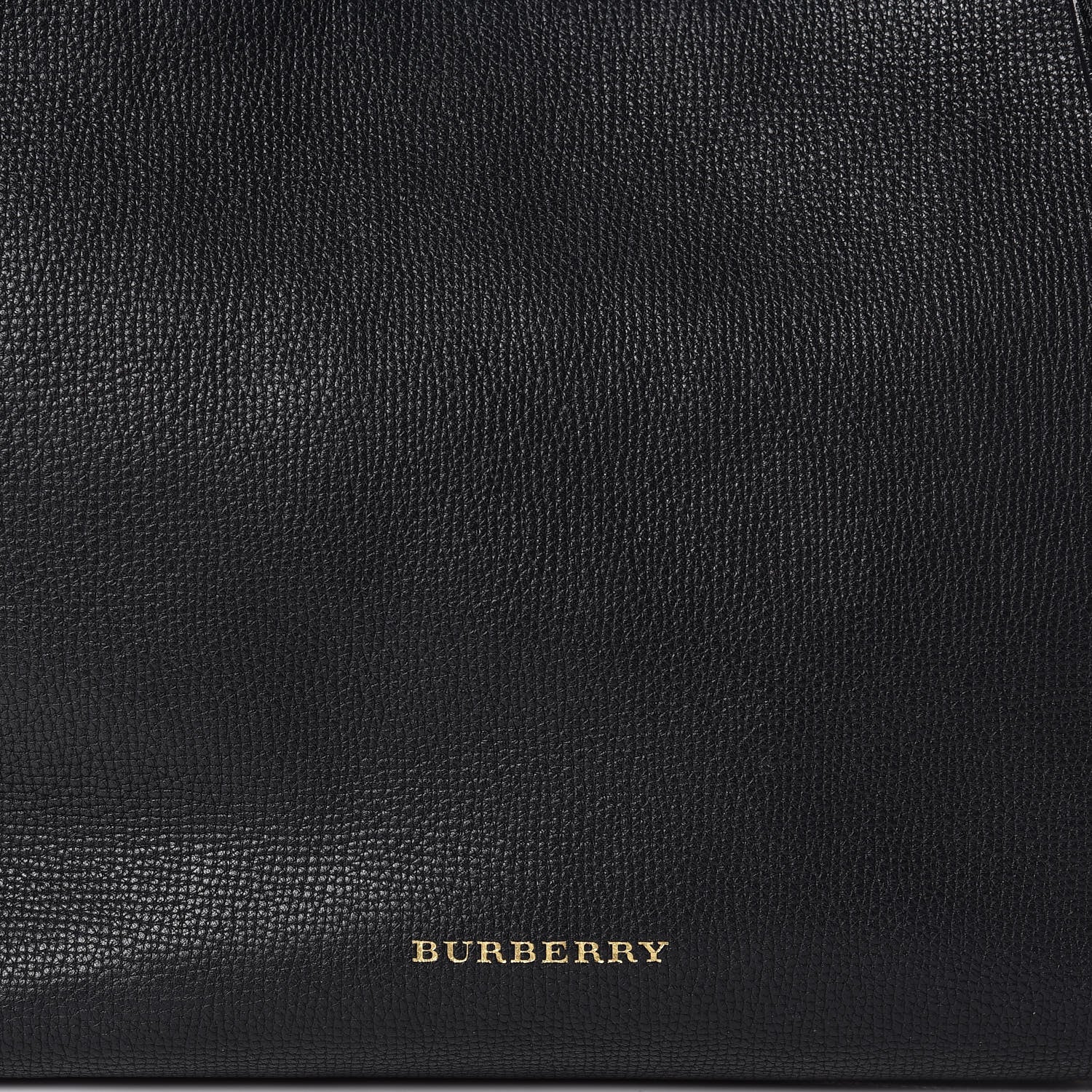 Burberry Grainy Calfskin House Check Small Canterbury Black 10 of 11