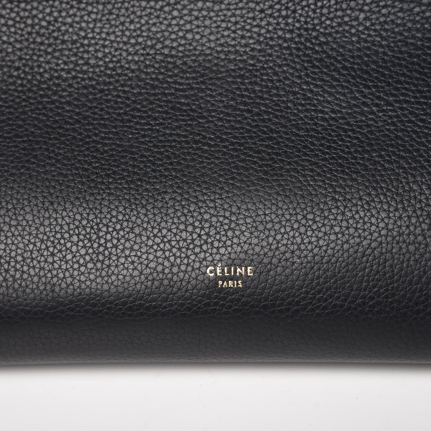 Grained Calfskin Small Belt Bag Black