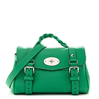 Mulberry Heavy Grain Mini Alexa Lawn Green 1 of 11