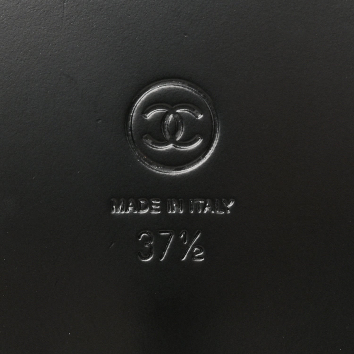 Chanel Sequin Knit Velcro Dad Sandals 37.5 Black 7 of 13