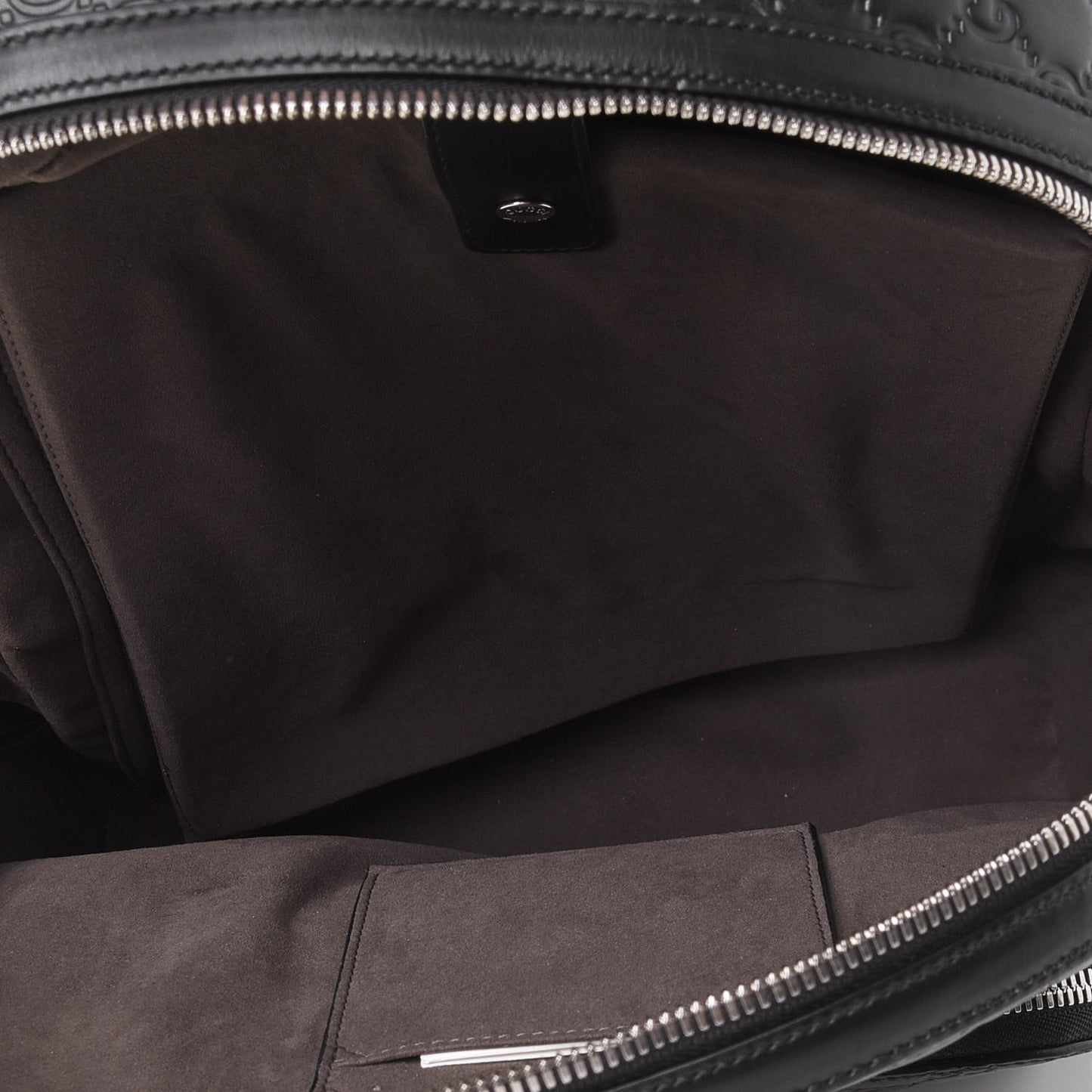 Guccissima Signature Day Backpack Black