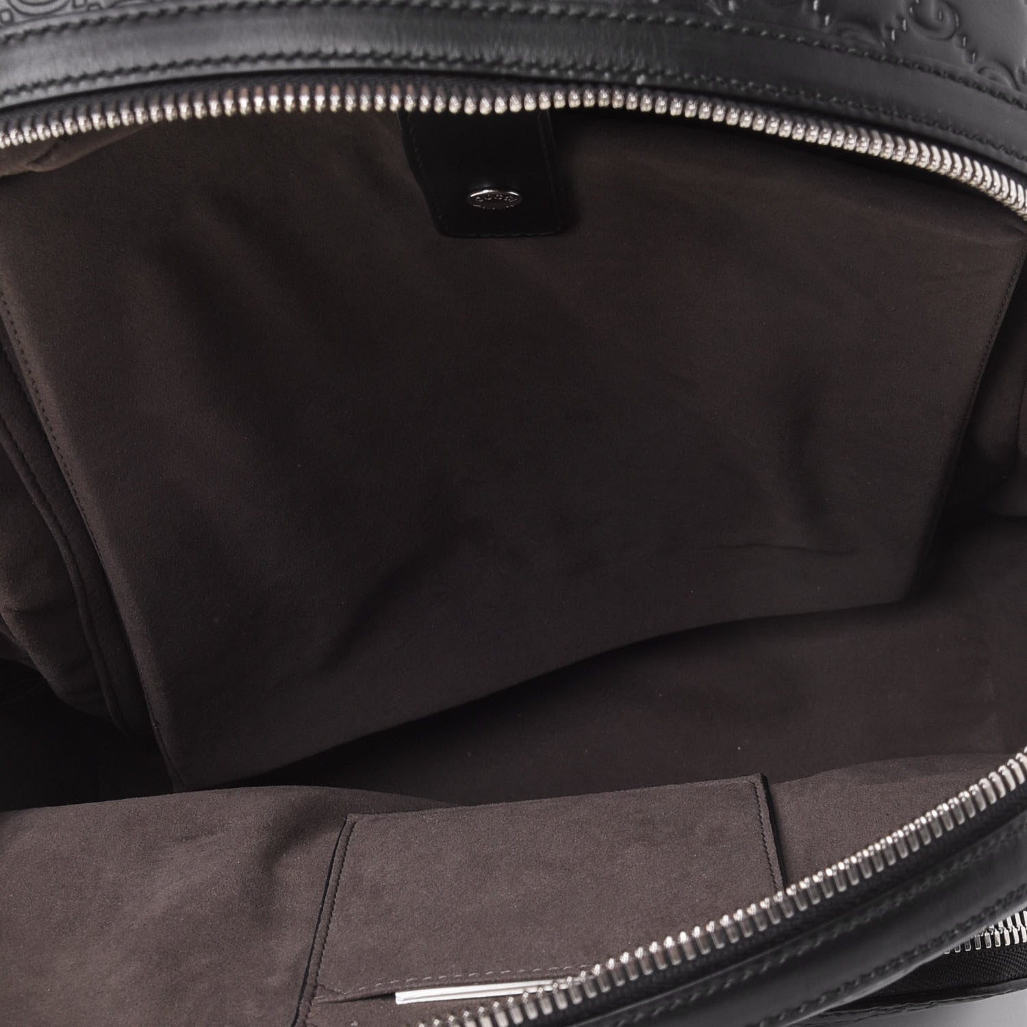 Gucci Guccissima Signature Day Backpack Black 4 of 4