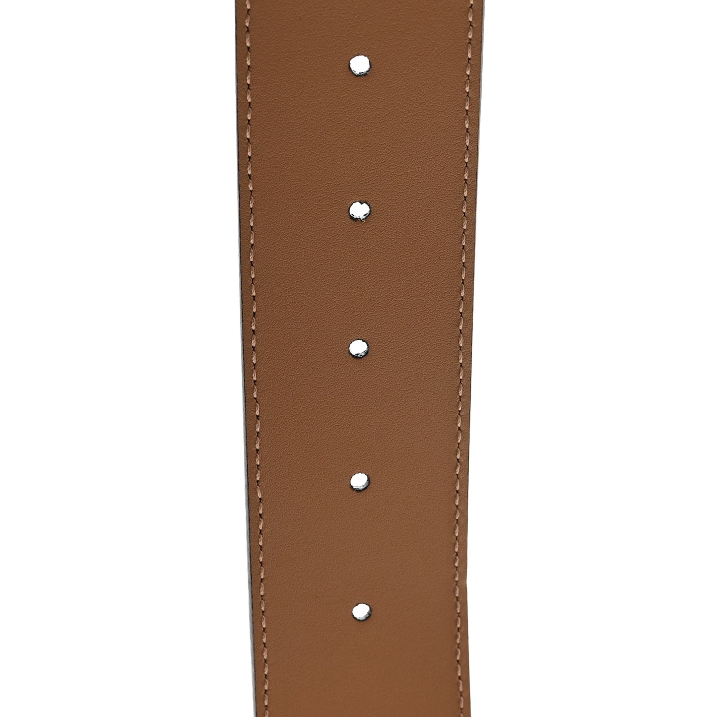 GG Supreme Monogram Matte Plutone Calfskin Double G 40mm Belt 100 40 Beige Ebony Camelia