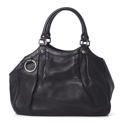 Gucci Calfskin Medium Sukey Tote Black 1 of 9