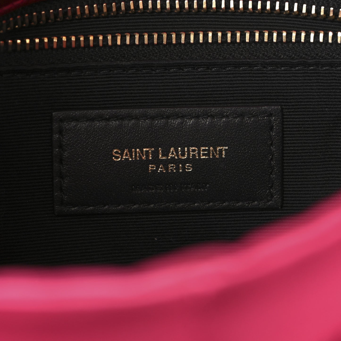 Satin Quilted Toy Loulou Puffer Monogram Chain Satchel Guava Pink