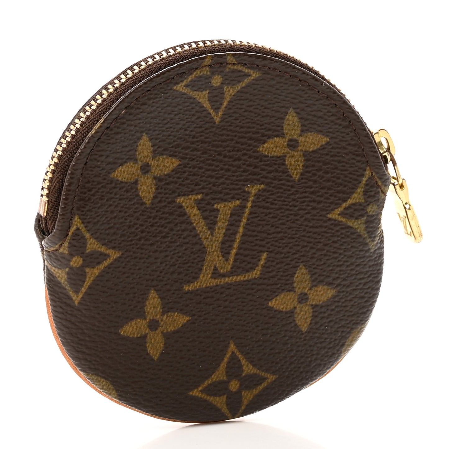 Monogram Round Coin Purse