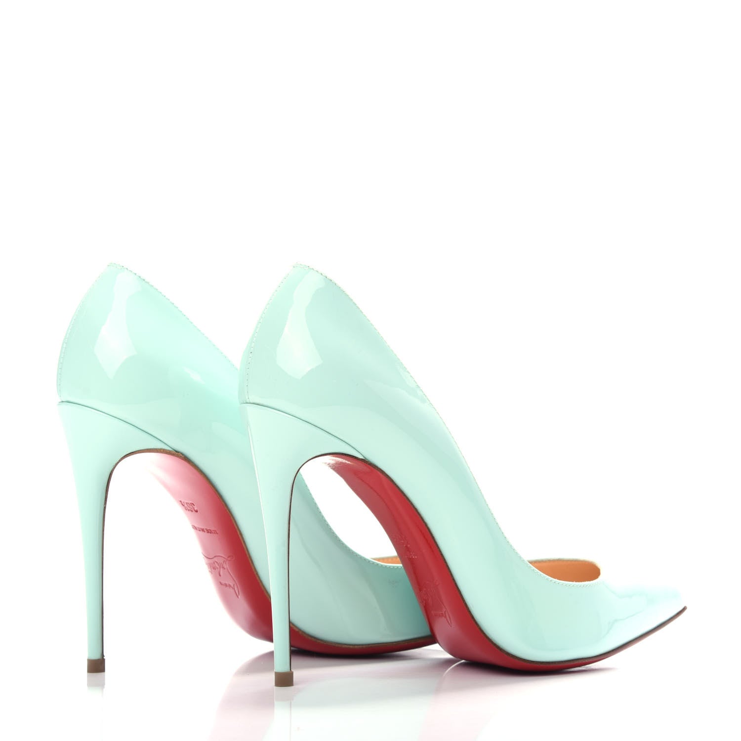 Christian Louboutin Patent Pigalle Follies 100 Pumps 36.5 Source 4 of 8