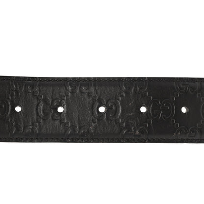 Gucci Guccissima Signature Interlocking G 40mm Belt 85 34 Cocoa 5 of 6