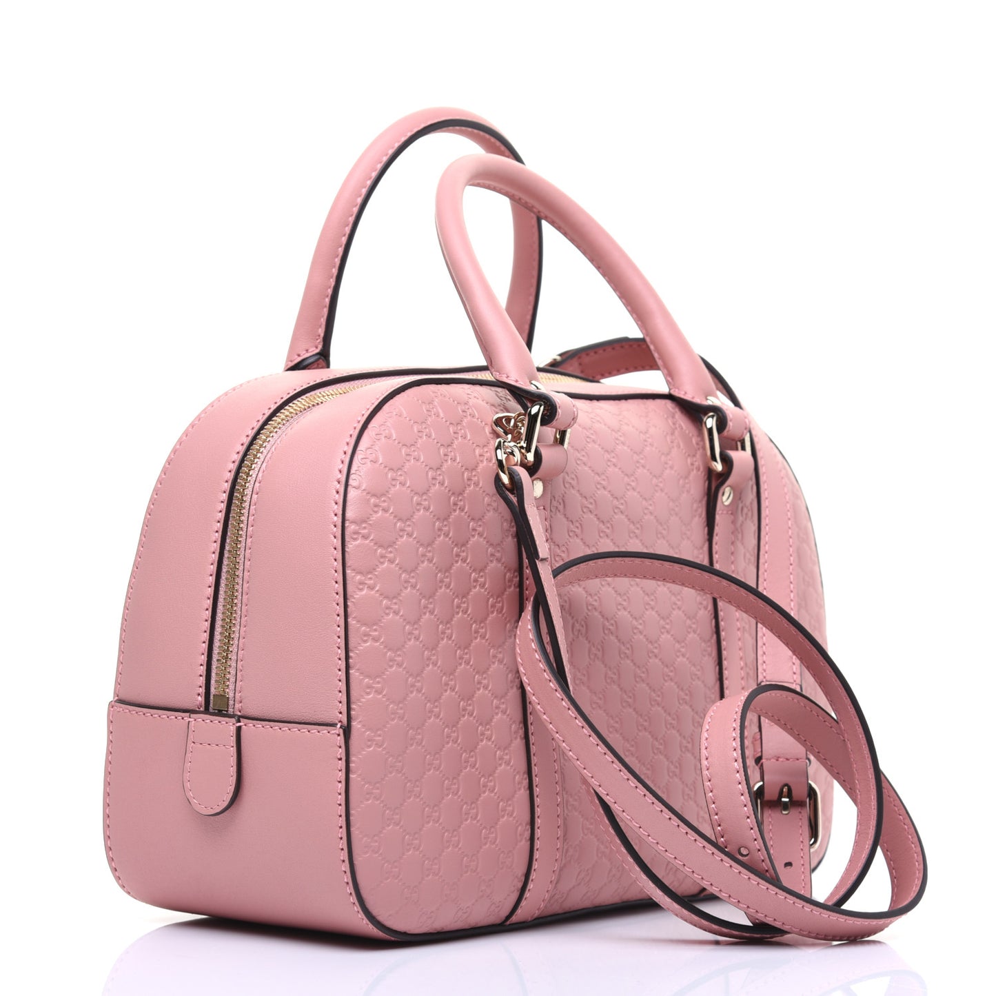 Soft Microguccissima Medium Crossbody Bag Soft Pink