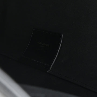 Saint Laurent Calfskin North-South Shopping Tote Black 7 of 12
