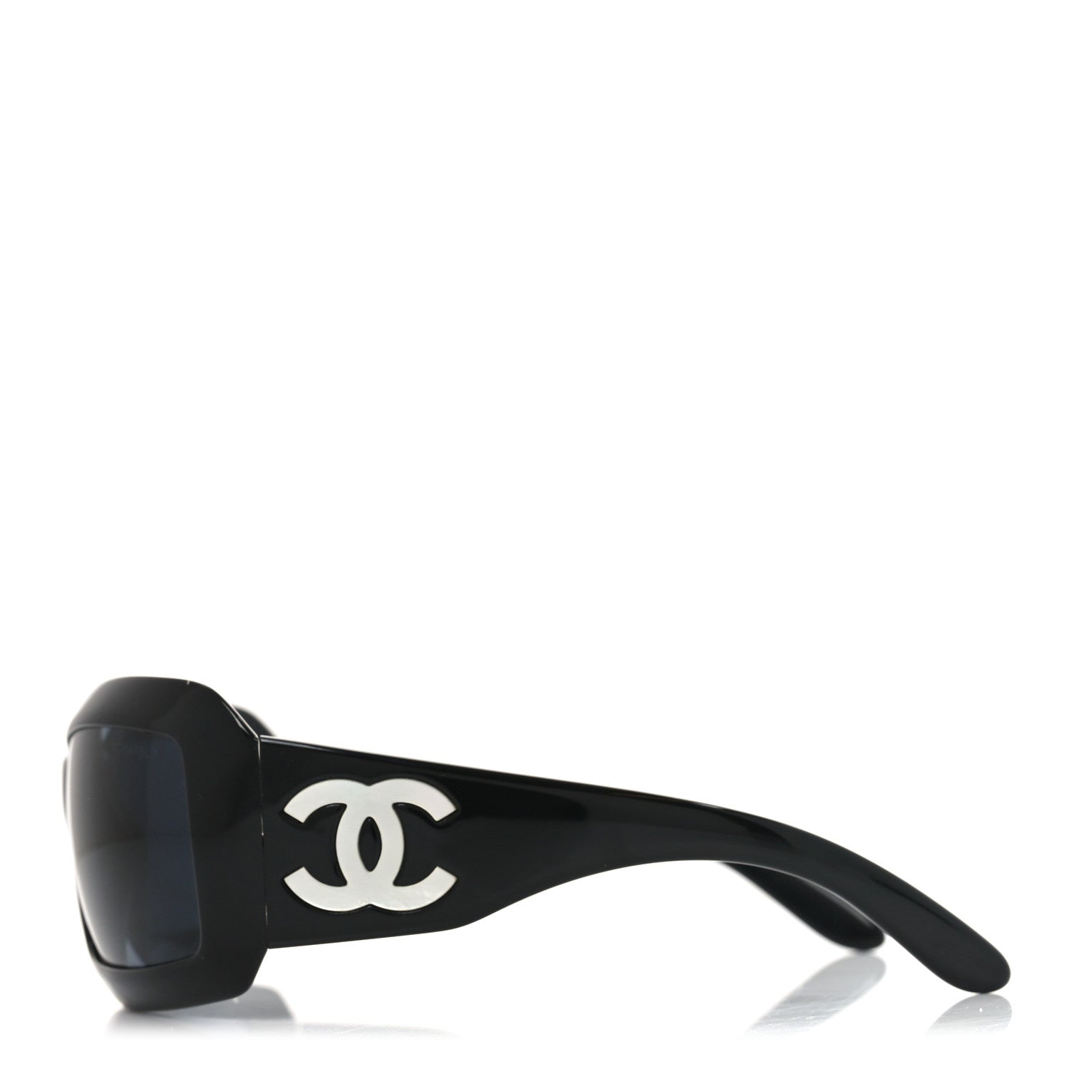 Chanel Mother of Pearl CC Sunglasses 5076-H Black 3 of 7