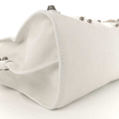 Balenciaga Agneau Arena Neo Cagole Handbag XS Optic White 10 of 13