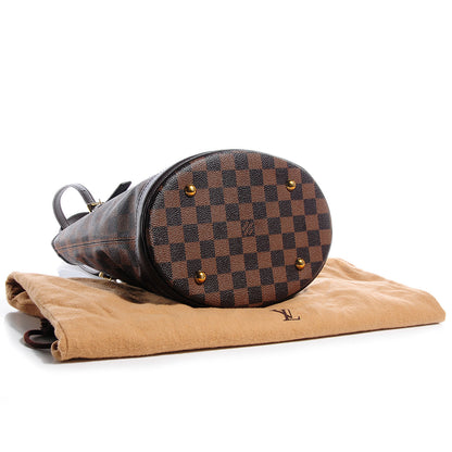 Louis Vuitton Damier Ebene Marais Bucket 23 4 of 7
