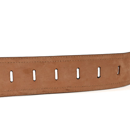 Fendi Calfskin B Wide Belt 85 34 Brown 4 of 4