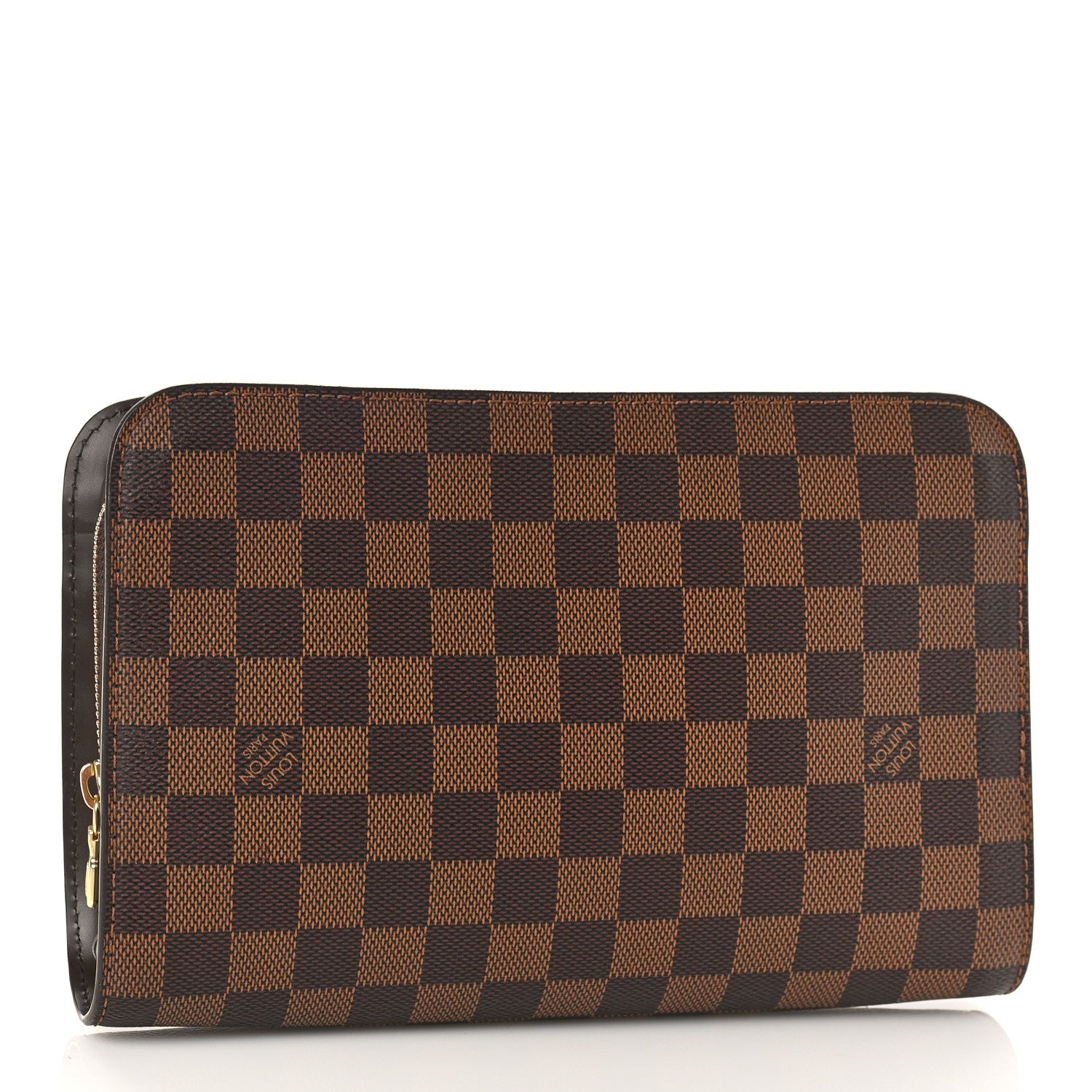 Louis Vuitton Damier Ebene Pochette Saint Louis Clutch 3 of 8
