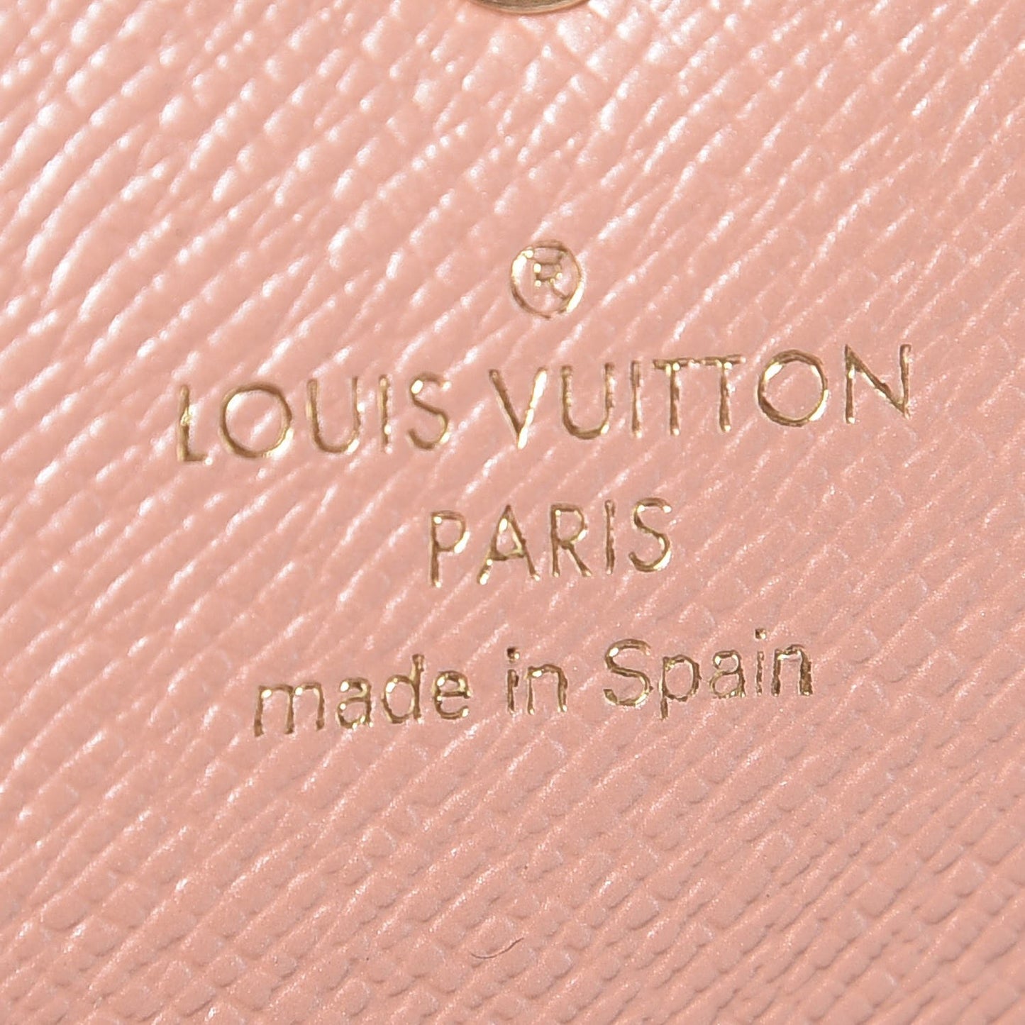 Monogram Emilie Wallet Rose Nacre