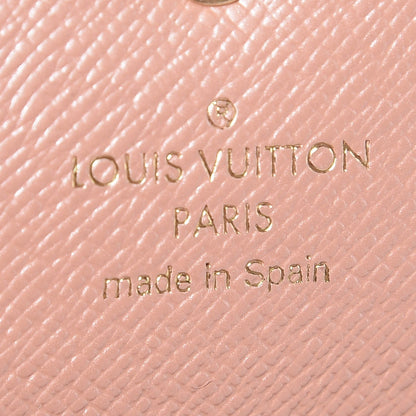 Louis Vuitton Monogram Emilie Wallet Rose Nacre 6 of 8