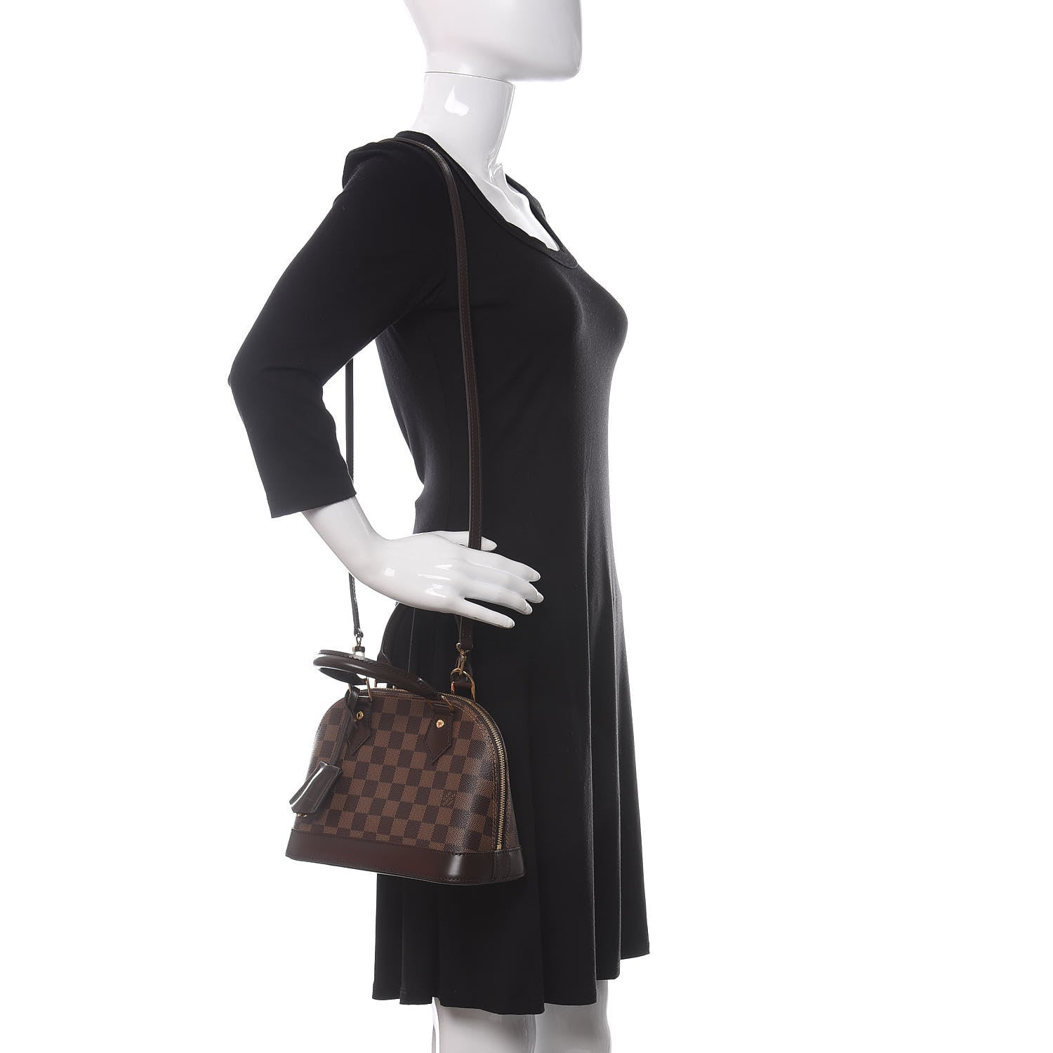 Louis Vuitton Damier Ebene Alma BB 2 of 10