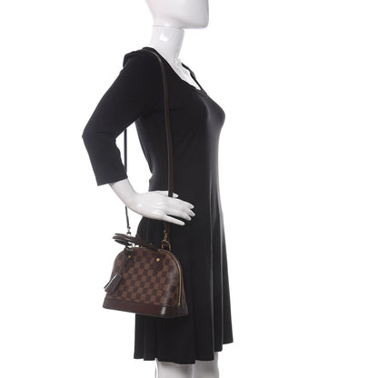 Louis Vuitton Damier Ebene Alma BB 2 of 10