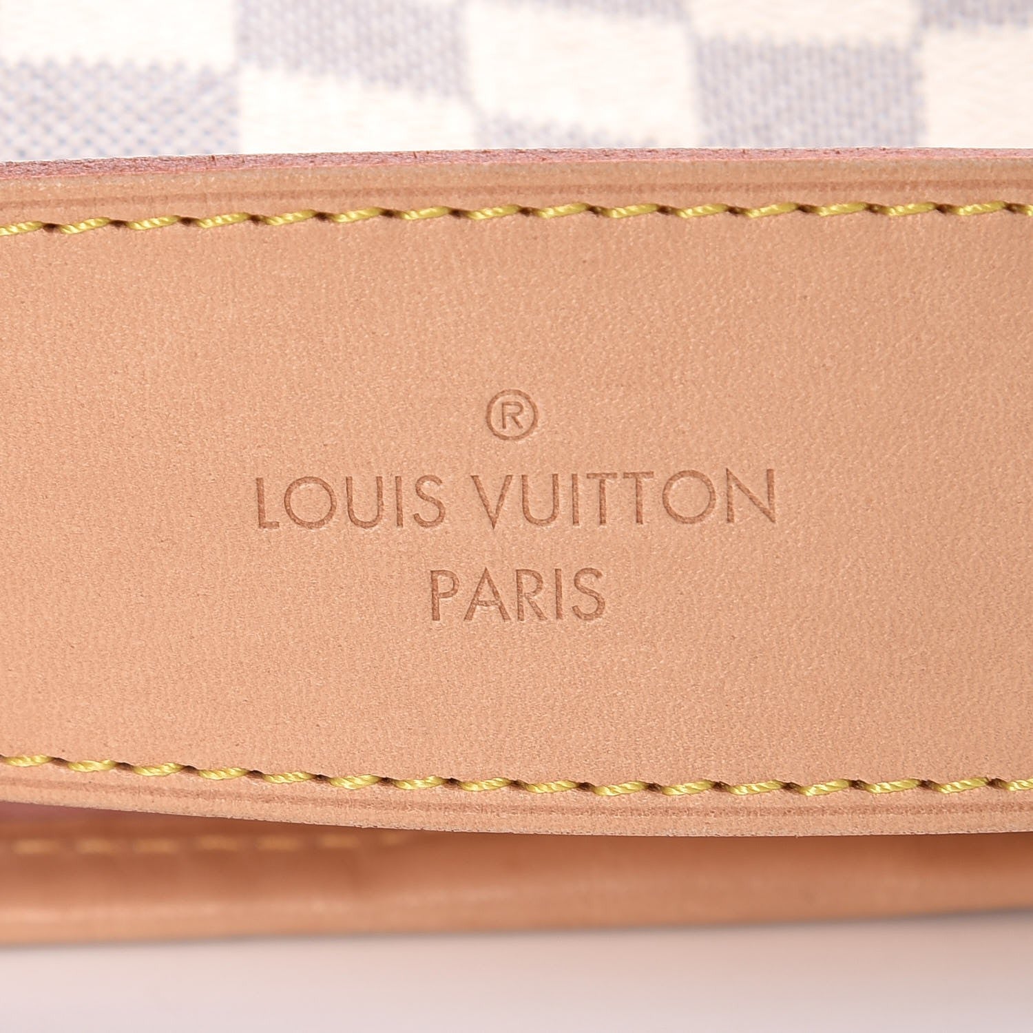 Louis Vuitton Damier Azur Delightful MM Rose Ballerine 7 of 8
