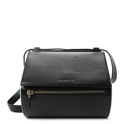 Givenchy Textured Calfskin Medium Pandora Box Crossbody Bag Black 1 of 10