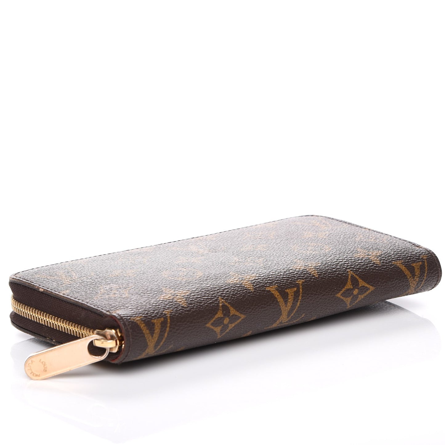 Monogram Zippy Wallet Coquelicot