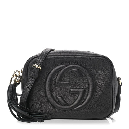 Gucci Pebbled Calfskin Small Soho Disco Bag Black 1 of 11
